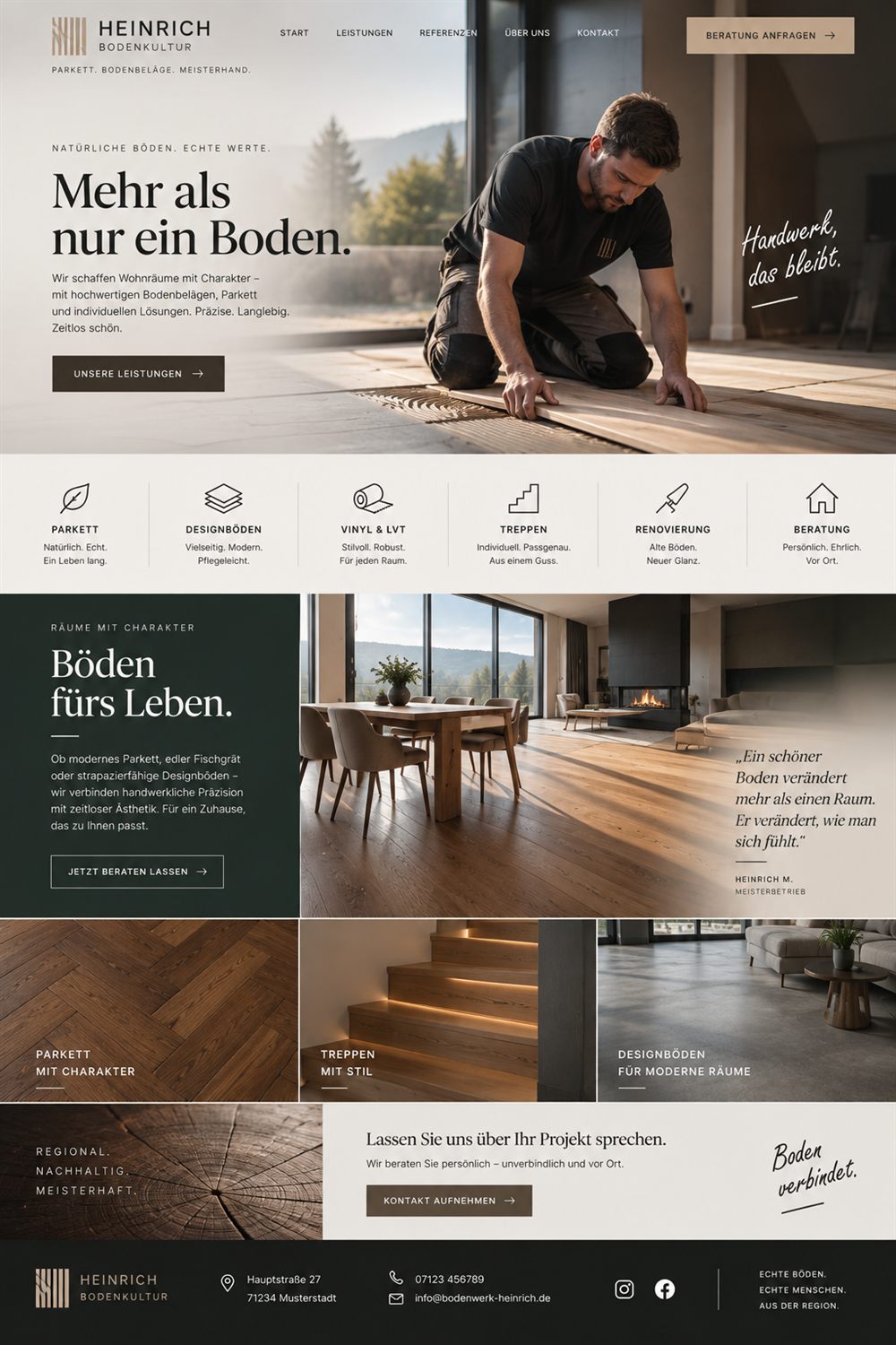 Parkett & Boden: Mehr als nur ein Boden