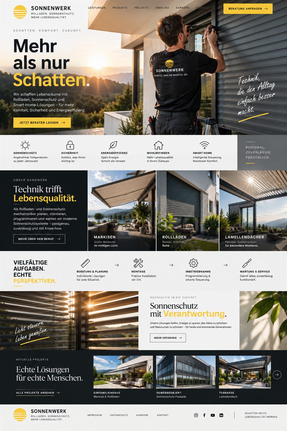 Rollladen & Sonnenschutz: Mehr als Schatten
