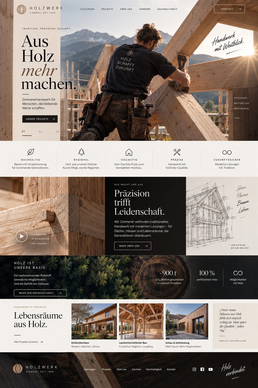 Zimmerei: Tradition, Präzision, Zukunft